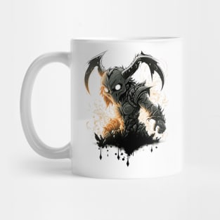 Mystical fantasy monster. Mug